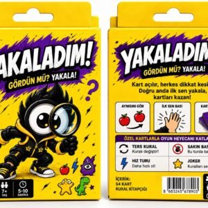 Yakaladım kart oyunu